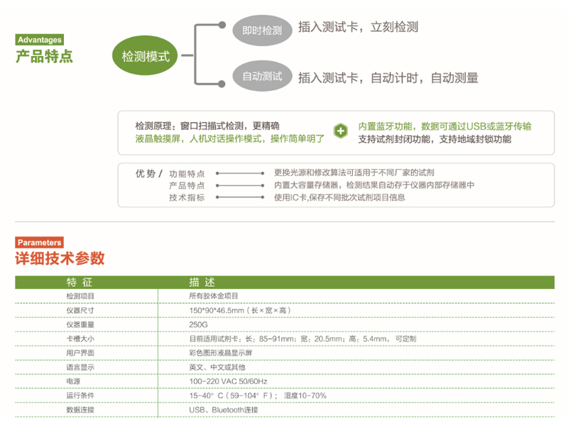 手持式金標(biāo)檢測(cè)儀
