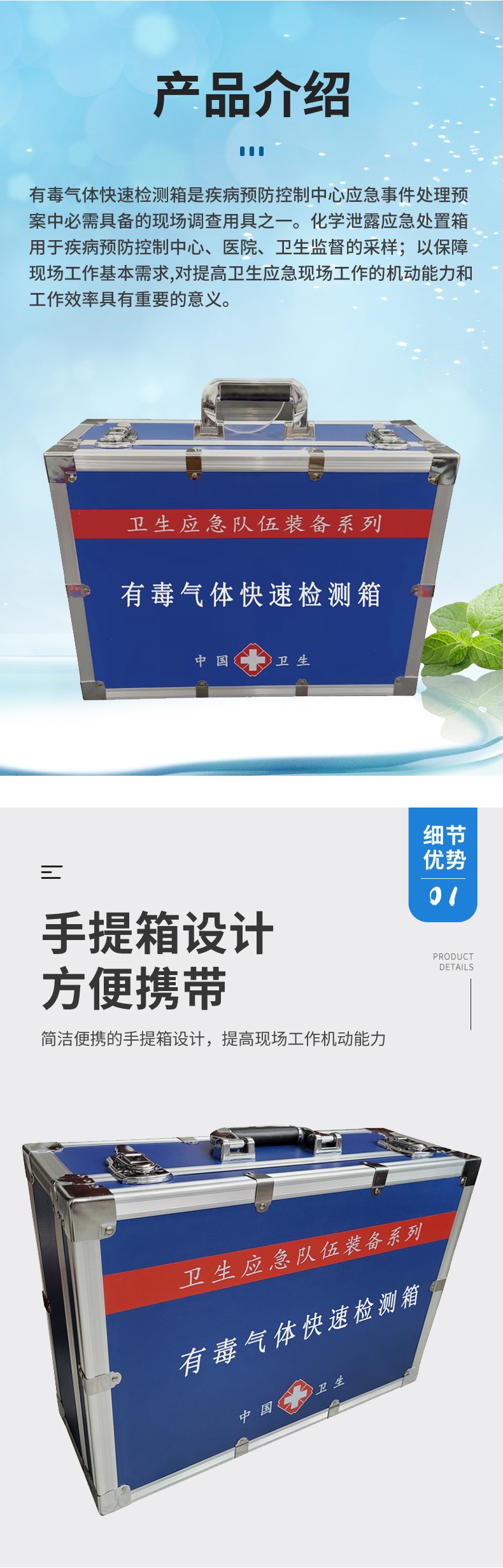 有毒氣體快速檢測(cè)箱