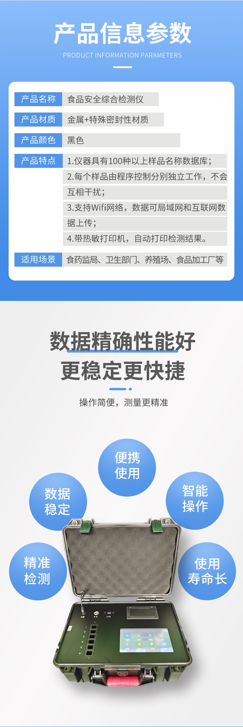 食品安全綜合檢測儀